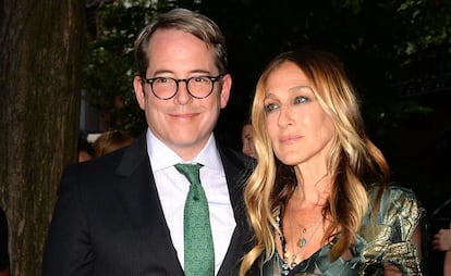 Matthew Broderick y Sarah Jessica Parker.