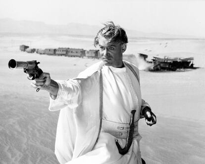 Peter O'Toole en una imagen de la película 'Lawrence de Arabia', dirigida por David Lean, 1962