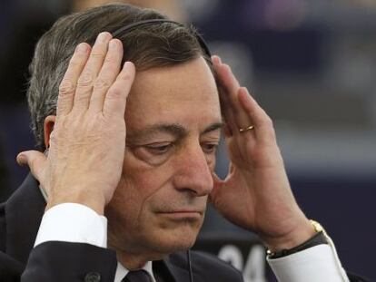 Mario Draghi, presidente del Banco Central Europeo