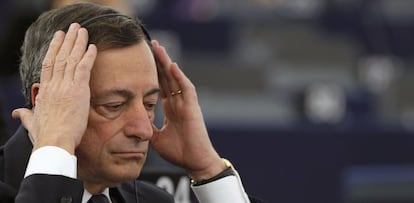 Mario Draghi, presidente del Banco Central Europeo