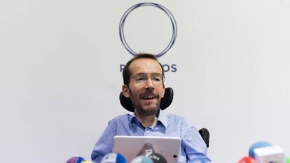 Pablo Echenique, secretari d'organització de Podem.