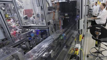  Fábrica Bosch de componentes electrónicos en su planta de Madrid.