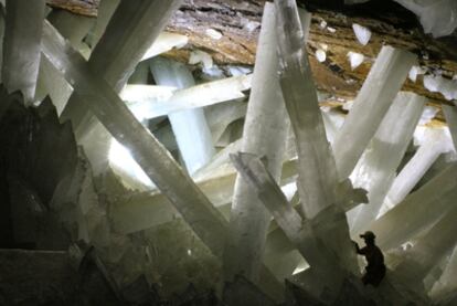 Cueva de los Cristales en la mina mexicana de Naica.