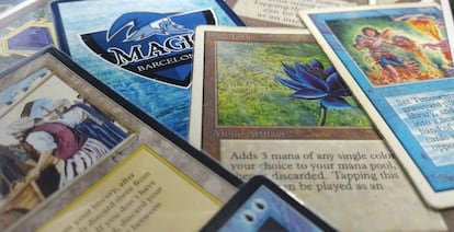 Algunas de las cartas de ‘Magic the Gathering’. 