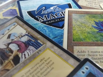 Algunas de las cartas de ‘Magic the Gathering’. 