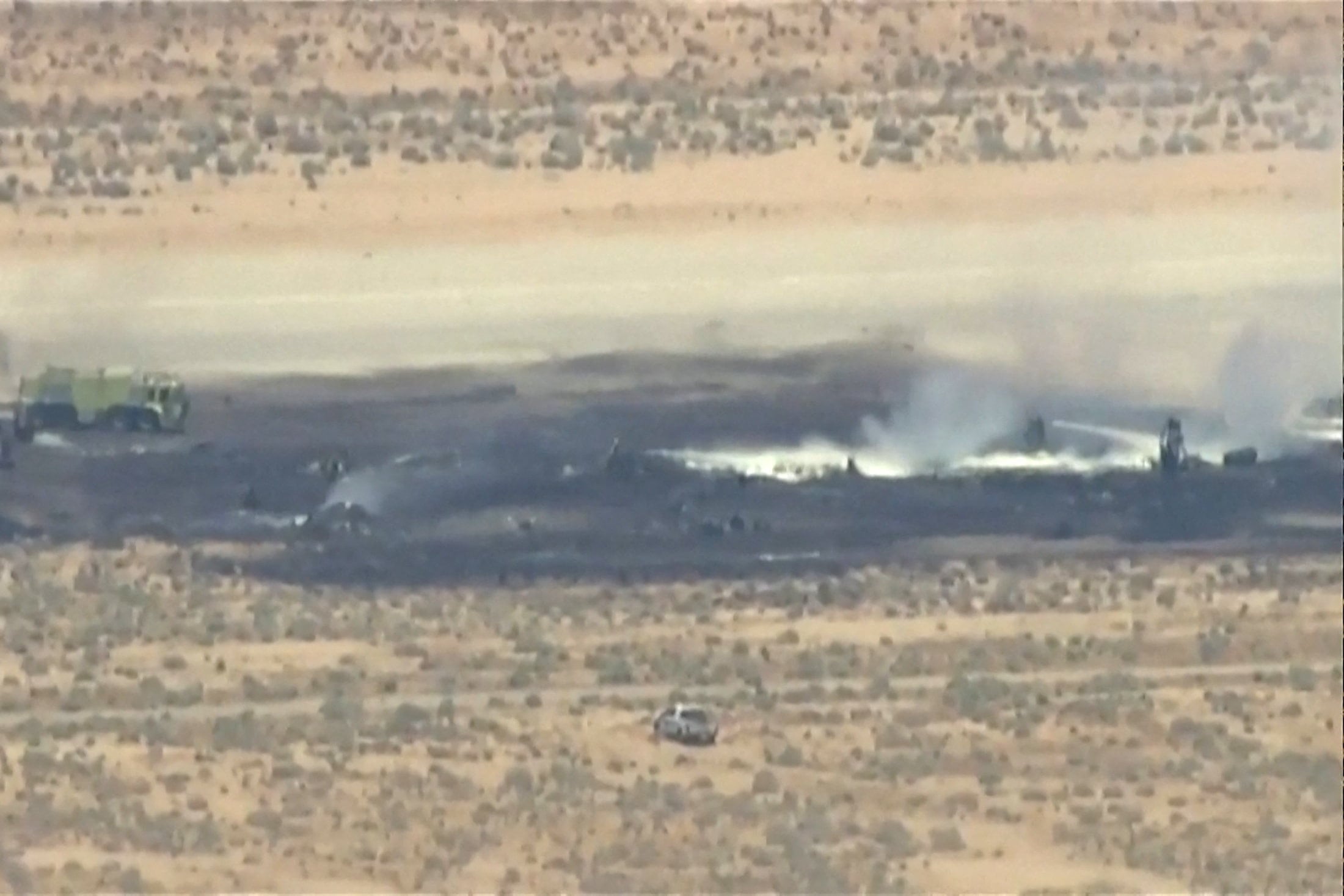 Al menos ocho militares muertos al estrellarse un avión B-52 en California
