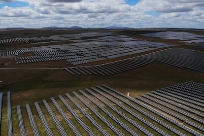 Planta fotovoltaica en Trujillo (Cáceres).