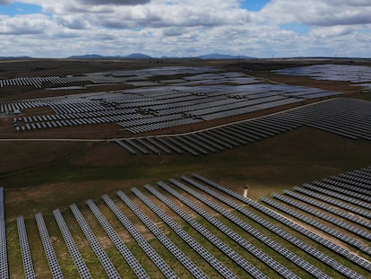 Planta fotovoltaica en Trujillo (Cáceres).