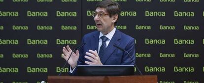 El presidente de Bankia, José Ignacio Goirigolzarri.