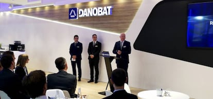 Stand de Danobat en la feria EMO de máquina-herramienta que se celebra en Alemania. 