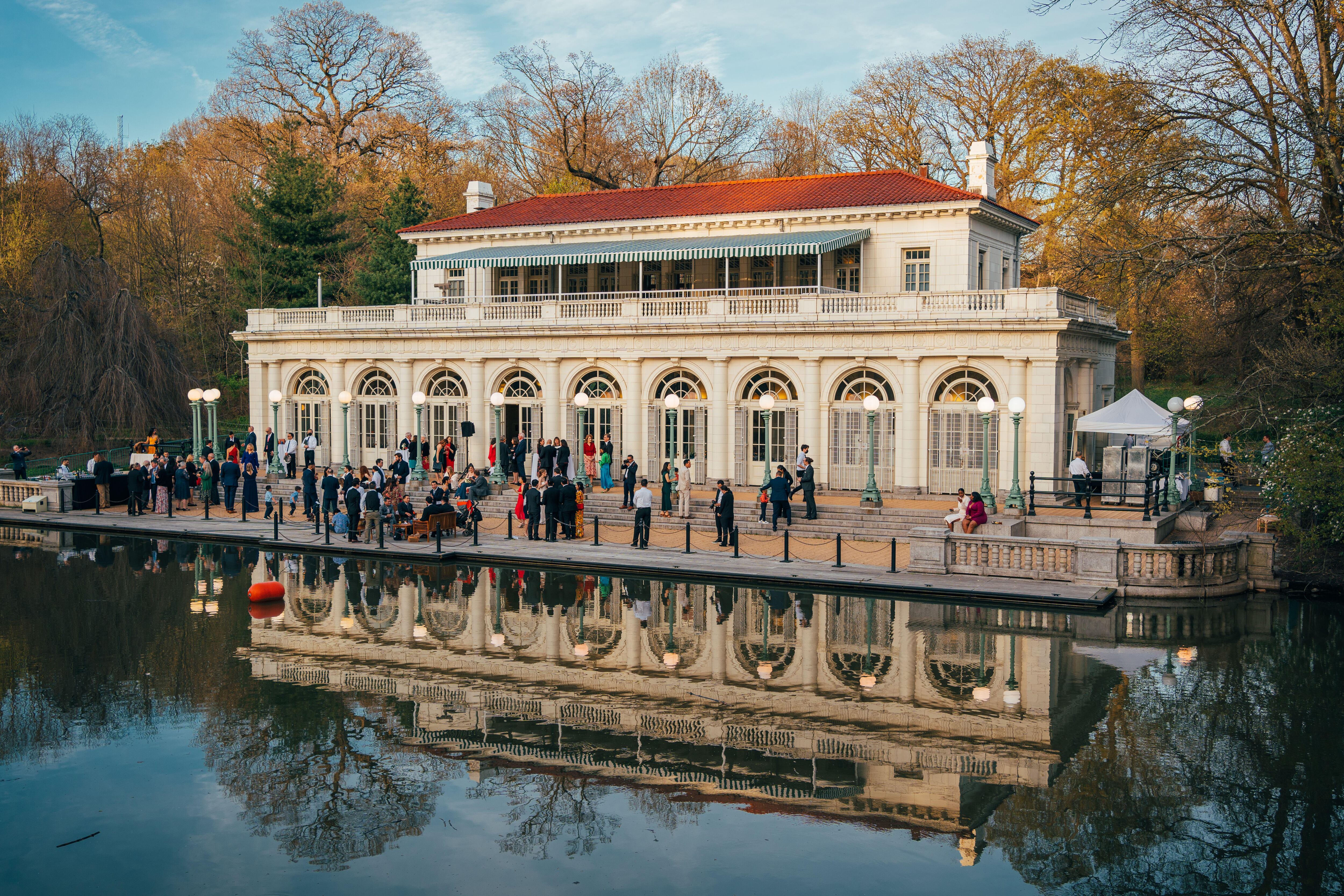 Embarcadero del Audubon Center en Prospect Park. 