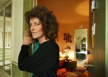 Kathy Smith, que estaba presente durante la muerte de John Belushi, fotografiada en 2002.