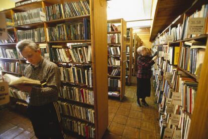 Librería de Barentsburg (Svalbard, Noruega).