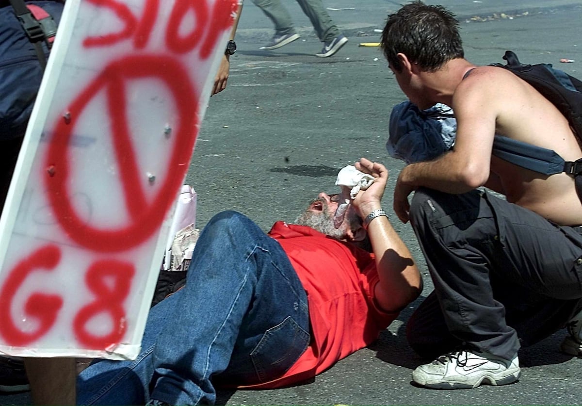 La herida del G-8 de Génova sigue abierta en Italia 25 años después