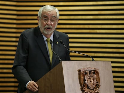 El rector de la Universidad Nacional Autónoma de México, Enrique Graue, en una imagen de archivo.