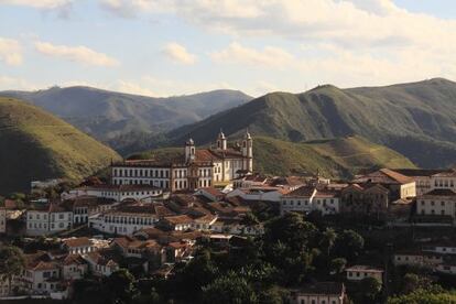 La localidad brasileña de Ouro Preto, en el Estado de Minas Gerais.