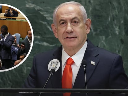 La mayoría de los países abandonan la Asamblea General de la ONU a la llegada de Netanyahu