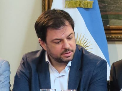 O subsecretário-geral da presidência da Argentina, Valentín Díaz Gilligan, em Buenos Aires, em novembro de 2016