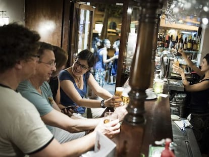 La Boheme in Poble Sec, one of the many bars participating in Barcelona&rsquo;s tapas promotional tours.