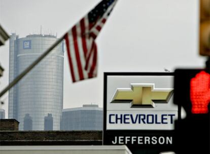 Sedes de los mayores fabricantes de automóviles estadounidenses en la ciudad de Detroit.