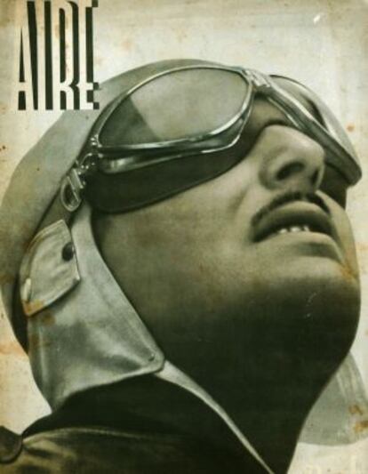 A front cover of the Republican magazine &#039;Aire&#039;.