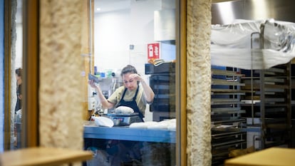 Panadería La Cuadra de Madrid, en junio.
