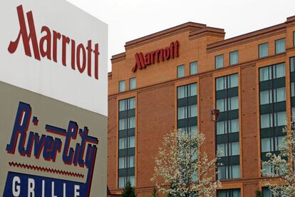 Un hotel operador por la cadena Marriott