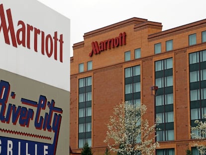Un hotel operador por la cadena Marriott