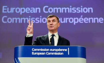 El vicepresidente de la Comisión Europea Andrus Ansip.