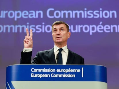 El vicepresidente de la Comisión Europea Andrus Ansip.