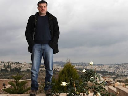 El escritor Sayed Kashua, en Jerusalén.