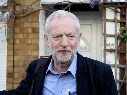 Jeremy Corbyn, l&iacute;der del laborismo brit&aacute;nico. 