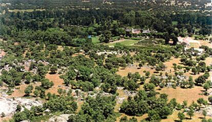 Vista panorámica de la finca La Granjilla.