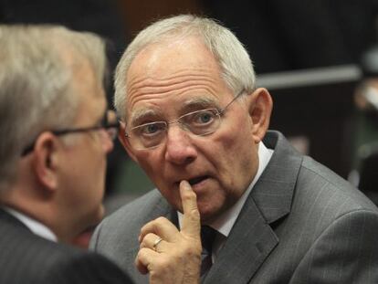 El ministro alem&aacute;n de Finanzas, Wolfgang Sch&auml;uble.