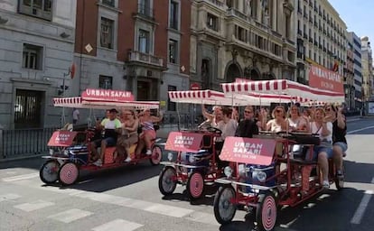 Tours en tándem de "bicibirras".