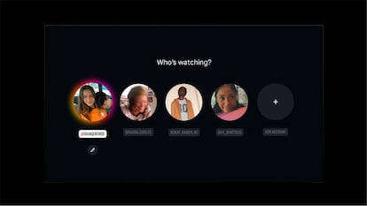 Uso de perfiles en la app de Instagram para TV