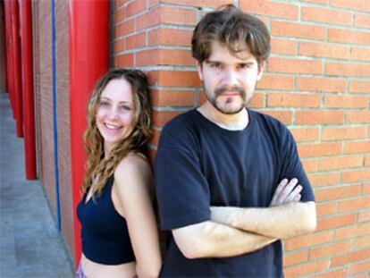 Laura Alvea y José Francisco Ortuñez, directores y guionistas del cortometraje <i>Relojes de arena.</i>