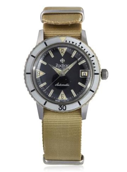 Ejemplar del reloj Zodiac Seawolf.