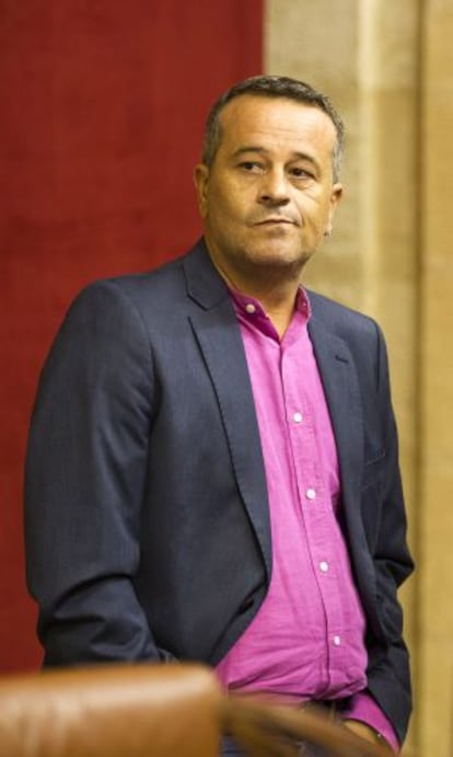 José Antonio Castro, en el Parlamento.