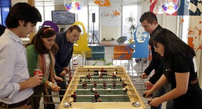 Oficinas de Google en Madrid.