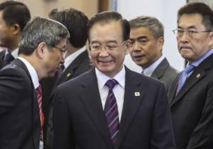 El primer ministro chino, Wen Jiabao, el pasado 20 de septiembre en la Cumbre de la Unión Europea y China. EFE/Archivo