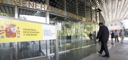Sede de la Dirección General de Seguros y Fondos de Pensiones (DGSFP), en el Paseo de la Castellana de Madrid.