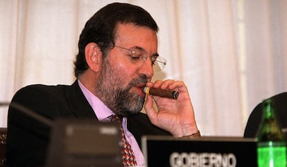 Mariano Rajoy, en 2001. / GORKA LEJARCEGUI