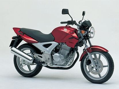 La nueva CBF 250 tiene una imagen clásica y equilibrada.