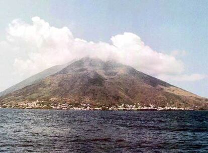 El volcán de Stromboli, en el archipiélago de las islas Eólicas, es uno de los pocos que se mantiene en actividad.