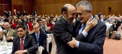 José Antonio Griñán y Rubalcaba, en un acto este martes en Sevilla.