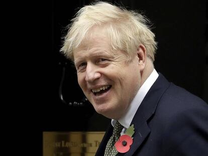 El primer ministro de Reino Unido, Boris Johnson.