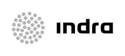 Logo de la empresa de tecnologas de la informacin Indra. EFE/Archivo