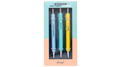 Pack de bolígrafos Mr. Wonderful para opositores y opositoras