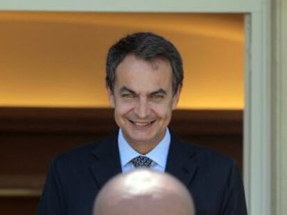 El presidente del Gobierno, José Luis Rodríguez Zapatero, recibe esta mañana en La Moncloa a su homólogo de Haití, Michel Martelly.